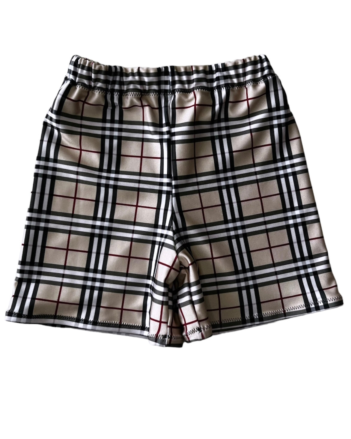 Plaid Swim Shorts