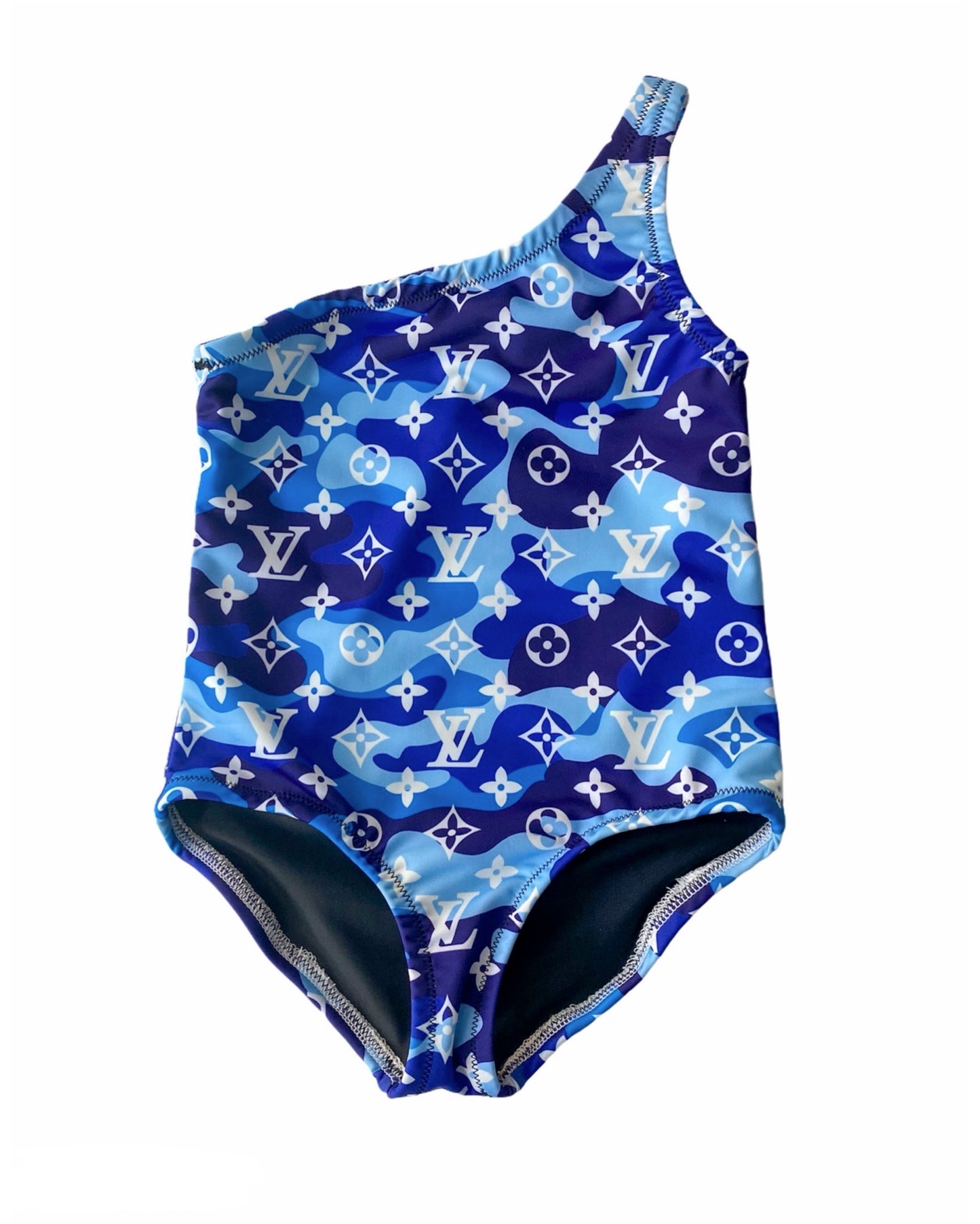 Blue Camo Swimsuit